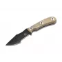 Boker Plus Micro Tracker 2.0 Feststehendes Messer, 154CM Stonewash Drop Point, Micarta-Griff, Kydex-Scheide