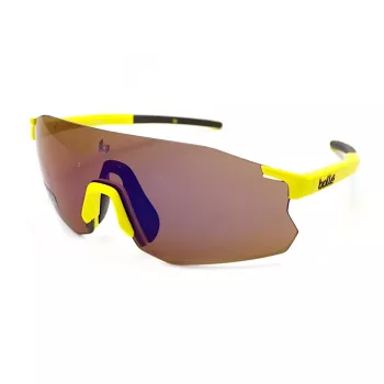 Bolle BS016007 Unisex-Sonnenbrille - Sport-Wrap-Around, UV400, Polycarbonat-Gläser