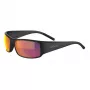 Bolle BS026006 Unisex-Sonnenbrille - Matt schwarzer Rahmen, graue Gläser, 63/17/130 mm