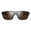BOLLE BS045002-S Unisex Sportbrille - Matt Schwarzer Rahmen, Grau getönte Gläser, 63/15/130 mm
