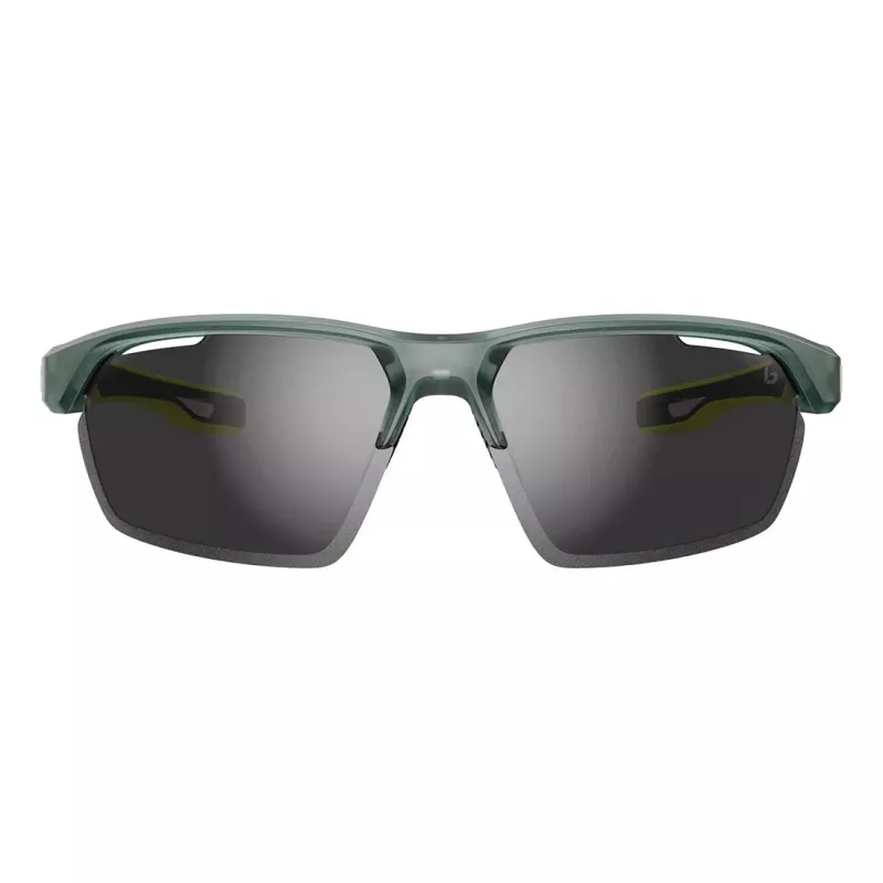 Bolle BS058006-S Unisex Sport-Sonnenbrille mit Polycarbonat-Gläsern, UV400-Schutz, 66 mm Glasbreite