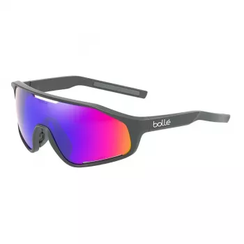 Bolle Lightshifter Sonnenbrille BS010015 Unisex Matt Schwarz Phantom Braun Rot Photochrom
