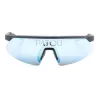 Bolle SP0080160632B Unisex Sportbrille, Matt Schwarz, Smoke-Glas, 143/0/135 mm