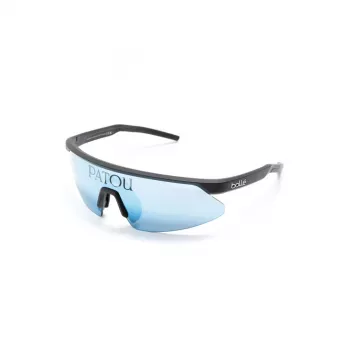 Bolle SP0080160632B Unisex Sportbrille, Matt Schwarz, Smoke-Glas, 143/0/135 mm