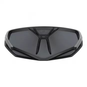 Bolle Unisex Sonnenbrille BS033002 - Matter schwarzer Rahmen, graue Gläser, 155 mm