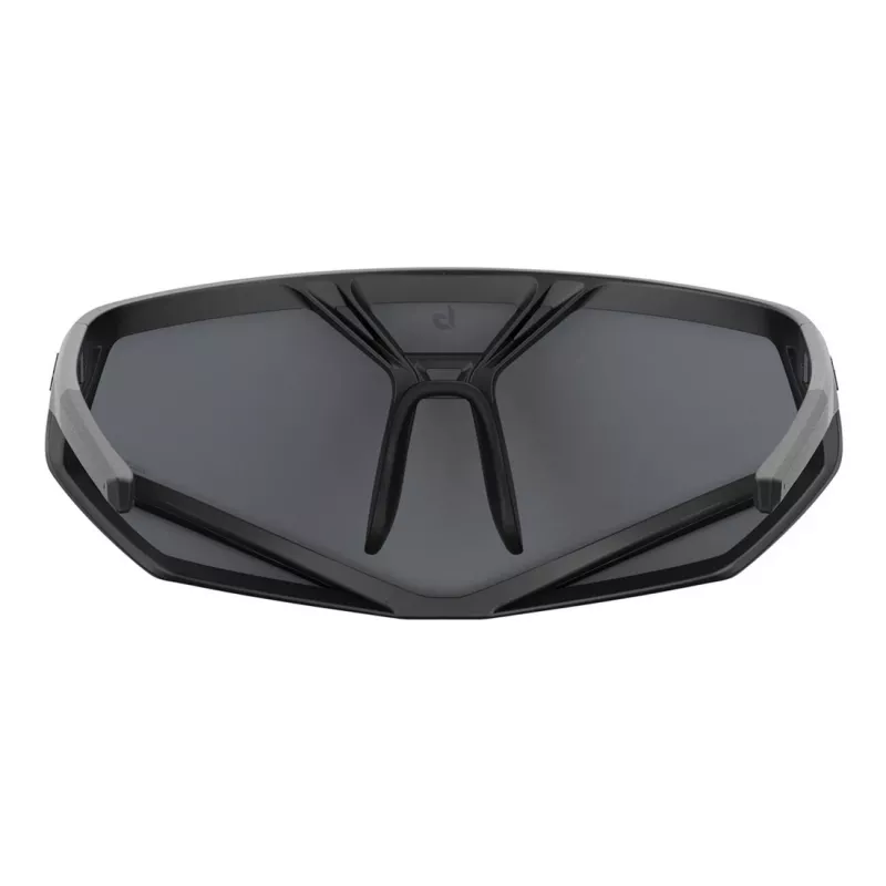 Bolle Unisex Sonnenbrille BS033002 - Matter schwarzer Rahmen, graue Gläser, 155 mm