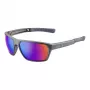 Bolle Unisex Sonnenbrille BS045001-S Schwarzer Rahmen Graue Polarisierte Gläser 63/15/130 mm