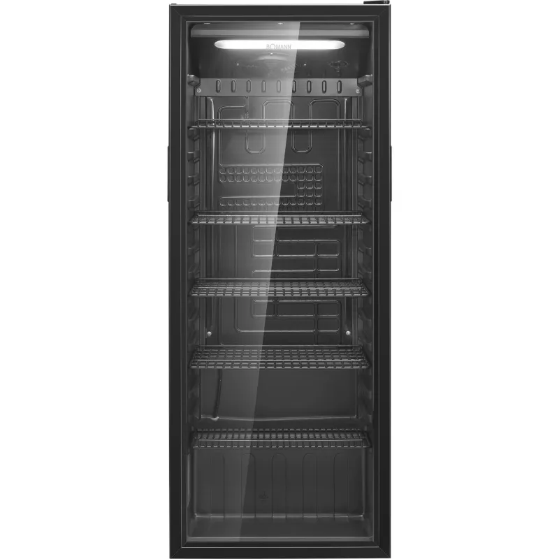 Bomann KSG 7292 Kühlschrank mit Glastür 143 cm Weiß