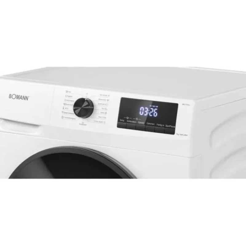 BOMANN WA 7175.1 Herzförmiges Waffeleisen, 1300 W, Weiß/Schwarz