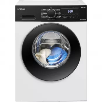 BOMANN WA 7188 Herzförmiges Waffeleisen, 1300 W, Weiß/Schwarz