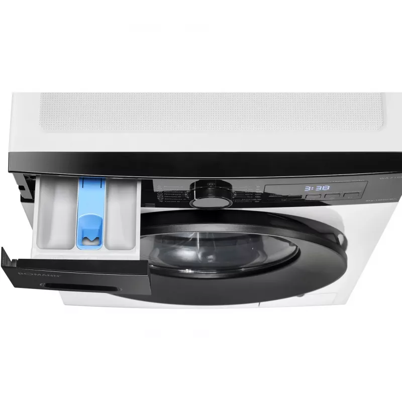 BOMANN WA 7188 Herzförmiges Waffeleisen, 1300 W, Weiß/Schwarz