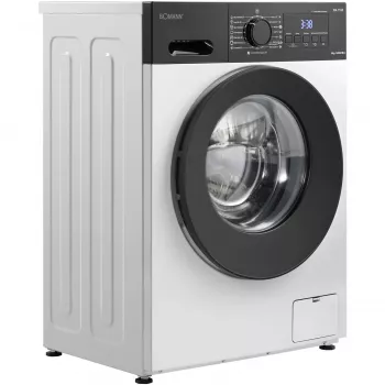 BOMANN WA 7188 Herzförmiges Waffeleisen, 1300 W, Weiß/Schwarz