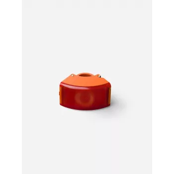 BOOKMAN Curve Rücklicht 37 Lumen USB-wiederaufladbares Fahrradrücklicht mit 180° Sichtbarkeit, IP44, werkzeuglose Montage, Schwarz
