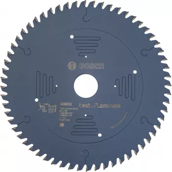 Bosch 2608642133 Optiline Wood Kreissägeblatt 216 mm 60 Zähne HLTCG für Laminat