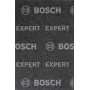 Bosch 2608901213 Mittlere Körnung Schaumstoff-Polierpad für Handschliff, 125 x 70 mm, Klettverschluss, Hochglanz-Finish