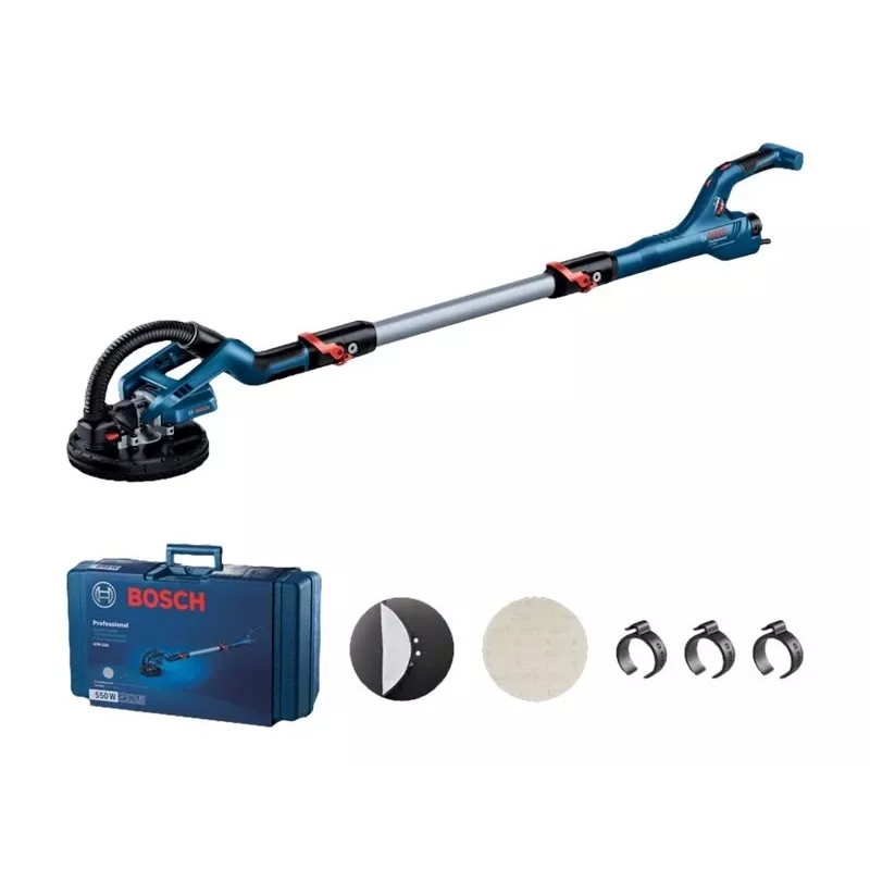 Bosch 500 Series GTR 550 Trockenbauschleifer 910 U/min Schwarz, Blau, Weiß 500 W