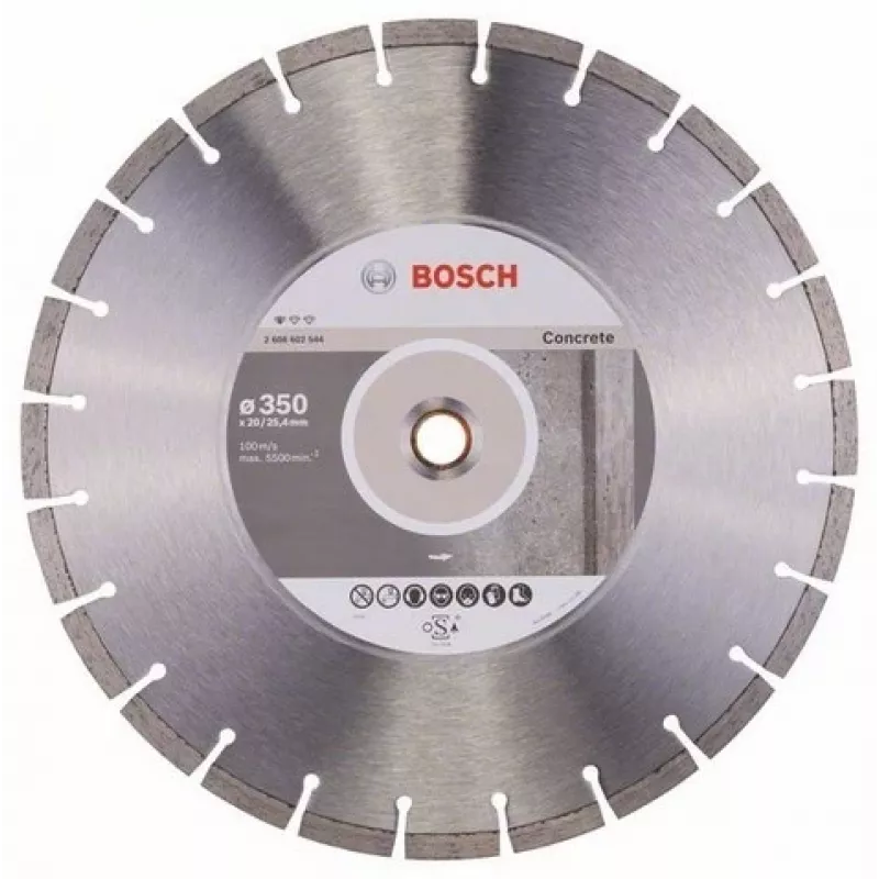 BOSCH Diamant-Trennscheibe 350x25,4 mm segmentiert für Beton