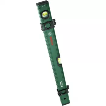 Bosch DIY Wasserwaage 60 cm mit Markierschieber, V-Nut & flachgefrästem Boden – Grün