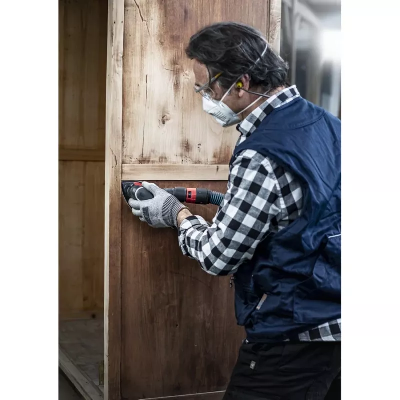 Bosch EXPERT C470 Dreieckschleifblatt 93x93mm Körnung 40, 50er-Pack für Delta-Schleifer 2608900926