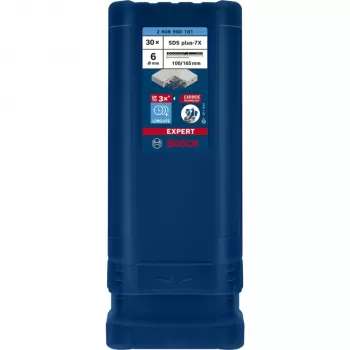 BOSCH EXPERT SDS plus-7X Hammerbohrer 6mm 100mm Arbeitslänge 30-teiliges Set