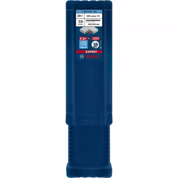 Bosch EXPERT SDS plus-7X Hammerbohrer-Set 10 mm, 30 Stück, 265 mm Länge 2608900188