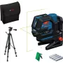 Bosch GCL 12V-50-22 CG Professional Kombinationslaser-Set mit RM 20 Halterung, BT 150 Stativ, 2,0Ah Akku, Ladegerät und L-BOXX 0601066S01