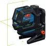 Bosch GCL 12V-50-22 CG Professional Kabelloser Kombinationslaser (Blau/Schwarz, grüne Laserlinien und Lotpunkte, inkl. RM 20 Drehhalterung)
