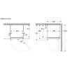 Bosch GSN36AICM Freistehender Gefrierschrank, 242 L, NoFrost, Edelstahl-Optik