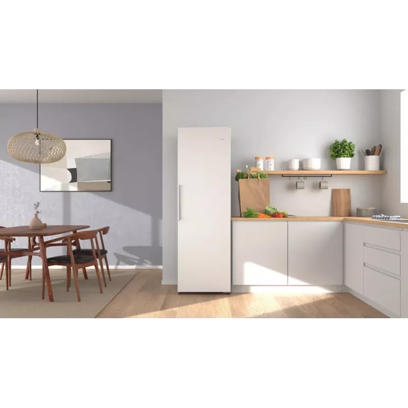 Bosch GSN36VWDG Freistehender Gefrierschrank, 242L NoFrost, Energieklasse D, Weiß