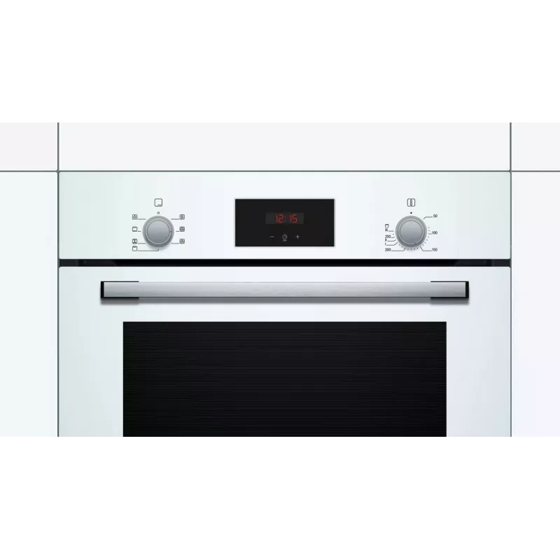 Bosch HBF113BV1S Einbau-Elektrobackofen, 66 l, Edelstahl