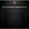 Bosch HBG7341B1 Series 8 Einbau-Elektrobackofen, 71L, Pyrolyse-Selbstreinigung, Schwarz, 60 cm