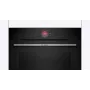 Bosch HBG7341B1 Series 8 Einbau-Elektrobackofen, 71L, Pyrolyse-Selbstreinigung, Schwarz, 60 cm