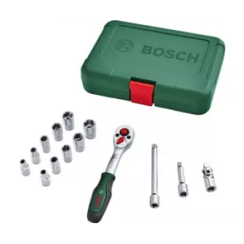 Bosch Home and Garden 1/4 Zoll Ratschensatz 27-teilig (1600A02BY0)