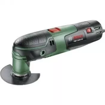 Bosch Home and Garden PMF 2000 CE 0603102003 Multifunktionswerkzeug mit 10-teiligem Zubehörset, 220 W, Starlock, variable Drehzahl