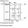 Bosch KBN96SDD0 French Door Kühl-Gefrierkombination mit NoFrost, 605L, Energieeffizienzklasse D, Edelstahl/Silber