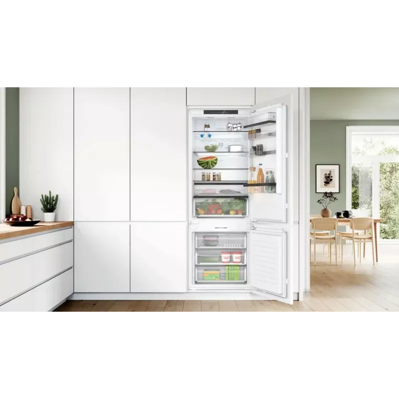 Bosch KBN96SDD0 French Door Kühl-Gefrierkombination mit NoFrost, 605L, Energieeffizienzklasse D, Edelstahl/Silber