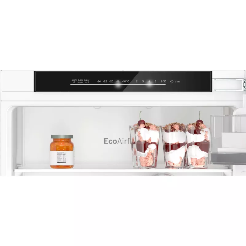 BOSCH KIN86ADD0 Einbau-Kühl-Gefrierkombination mit VitaFresh und NoFrost, 260 L, Energieklasse D, Weiß