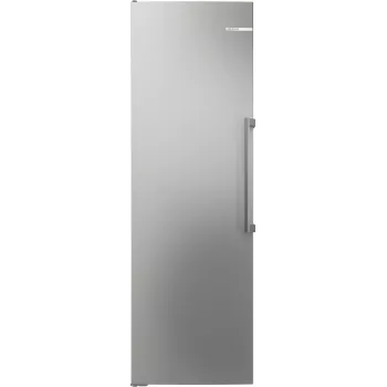 Bosch KSN36AICM Stand-Kühlgefrierkombination, 302 L, NoFrost, Inox-Look, Energieeffizienzklasse C