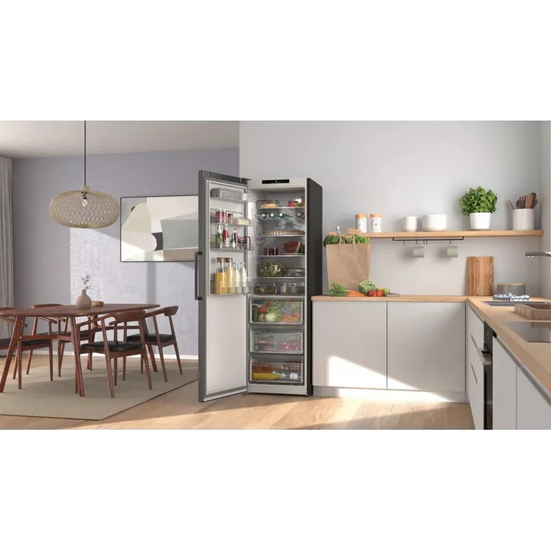 Bosch KSN36VCCG Freistehender Kühl- und Gefrierschrank, 308 L, No Frost, Inox-Look