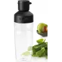 Bosch MMZV0BT1 ToGo Flasche 500 ml Tritan Schwarz/Transparent für VitaPower Mixer