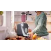 Bosch MUM58359 Küchenmaschine Rubinrot/Silber 1000W 3,9L Edelstahlschüssel