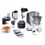 Bosch MUM58359 Küchenmaschine Rubinrot/Silber 1000W 3,9L Edelstahlschüssel