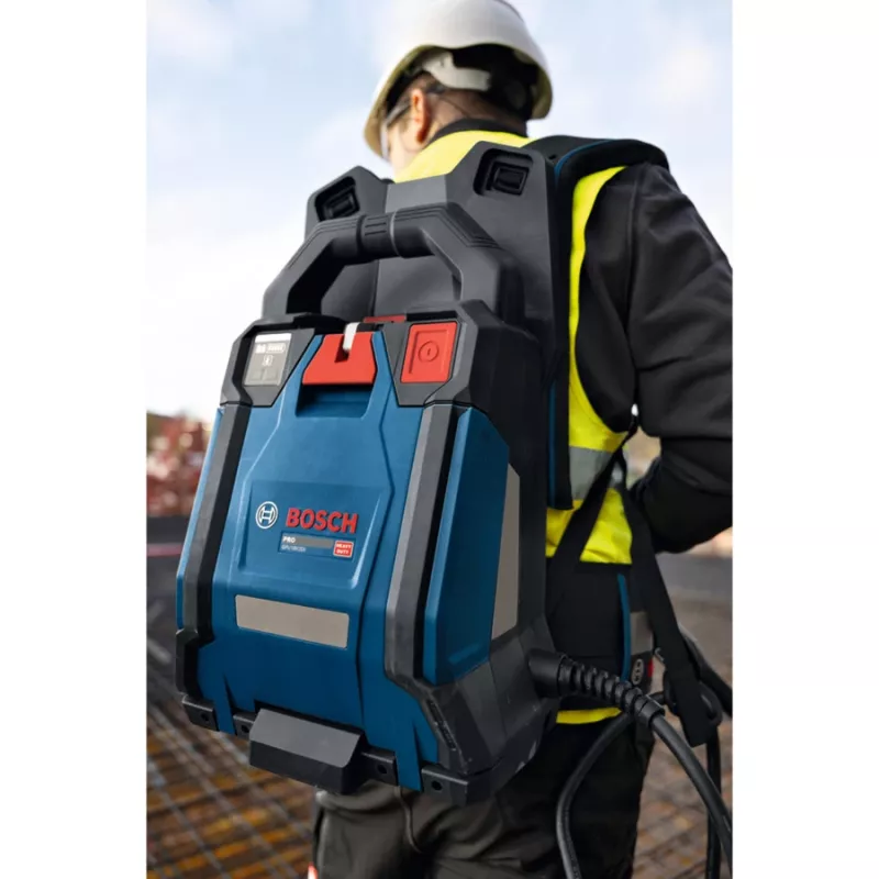 BOSCH Power Tools Trage-System GBP100 (Schwarz, für Akku-Rüttelflaschen-System)