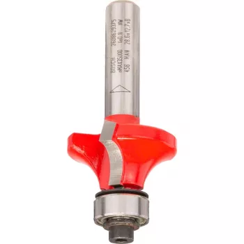 Bosch Power Tools Expert für Holz Abrundfräser, Radius 7,9 mm, 8 mm Schaft, zweischneidig, mit Kugellager