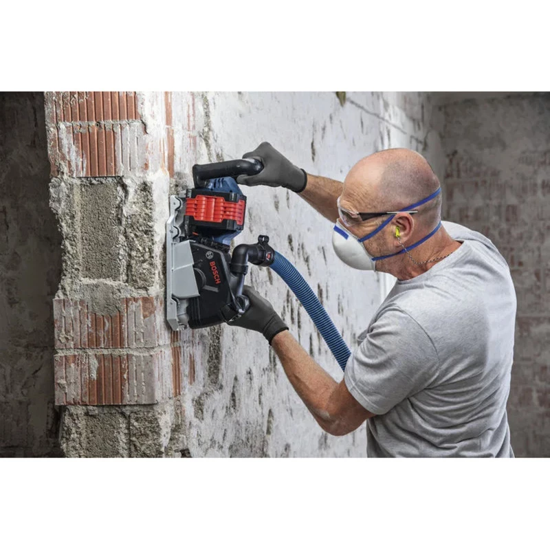 BOSCH PowerTools Akku-Nutfräse GNF 18V-40 Professional Solo, 18 Volt (Blau/Schwarz, ohne Akku und Ladegerät, im L-BOXX)