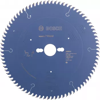 Bosch PowerTools Expert for Wood Kreissägeblatt 250 mm, 80 Zähne, 30 mm Bohrung, ATB, für Tischkreissägen