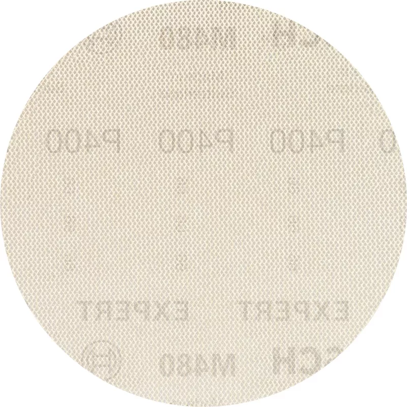 BOSCH POWERTOOLS Expert M480 Mesh Schleifscheibe 125mm, K400 (50er-Pack) für Exzenterschleifer