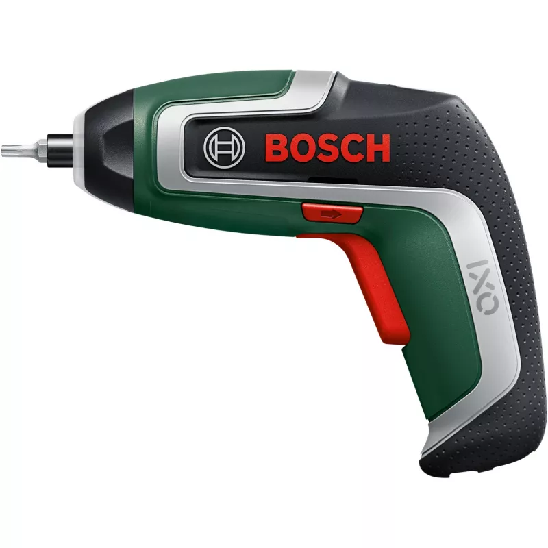 BOSCH Powertools IXO 7 Anniversary Set 3.6V Akku-Schrauber (Grün/Schwarz, Li-Ion 2.0Ah, Bit-Set, Seed Balls, Koffer)