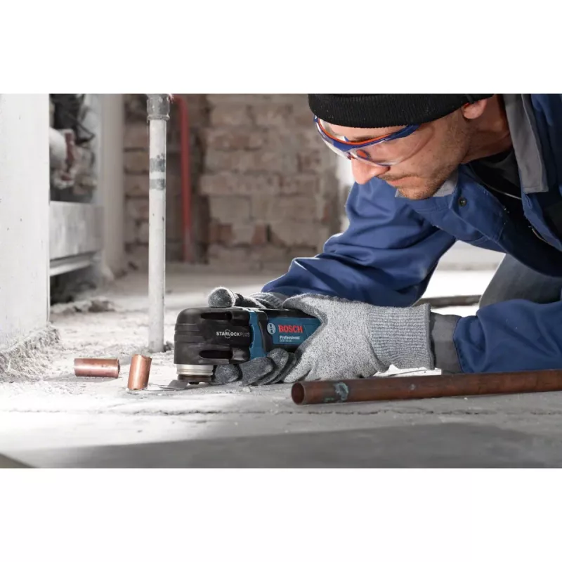 BOSCH POWERTOOLS Multi-Cutter GOP 30-28 Professional (Blau/Schwarz, L-BOXX, 300 Watt, inkl. Zubehör)