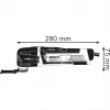 BOSCH POWERTOOLS Multi-Cutter GOP 30-28 Professional (Blau/Schwarz, L-BOXX, 300 Watt, inkl. Zubehör)